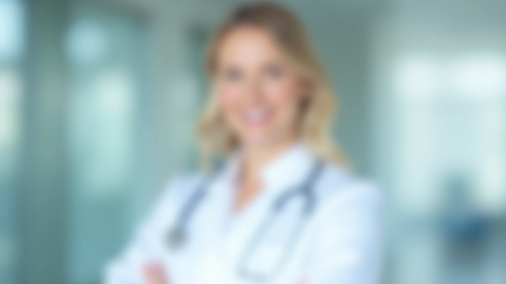 Lékařka specialista na fyzickou aktivitu seniorů, žena v lékařském oblečení, čistá klinika